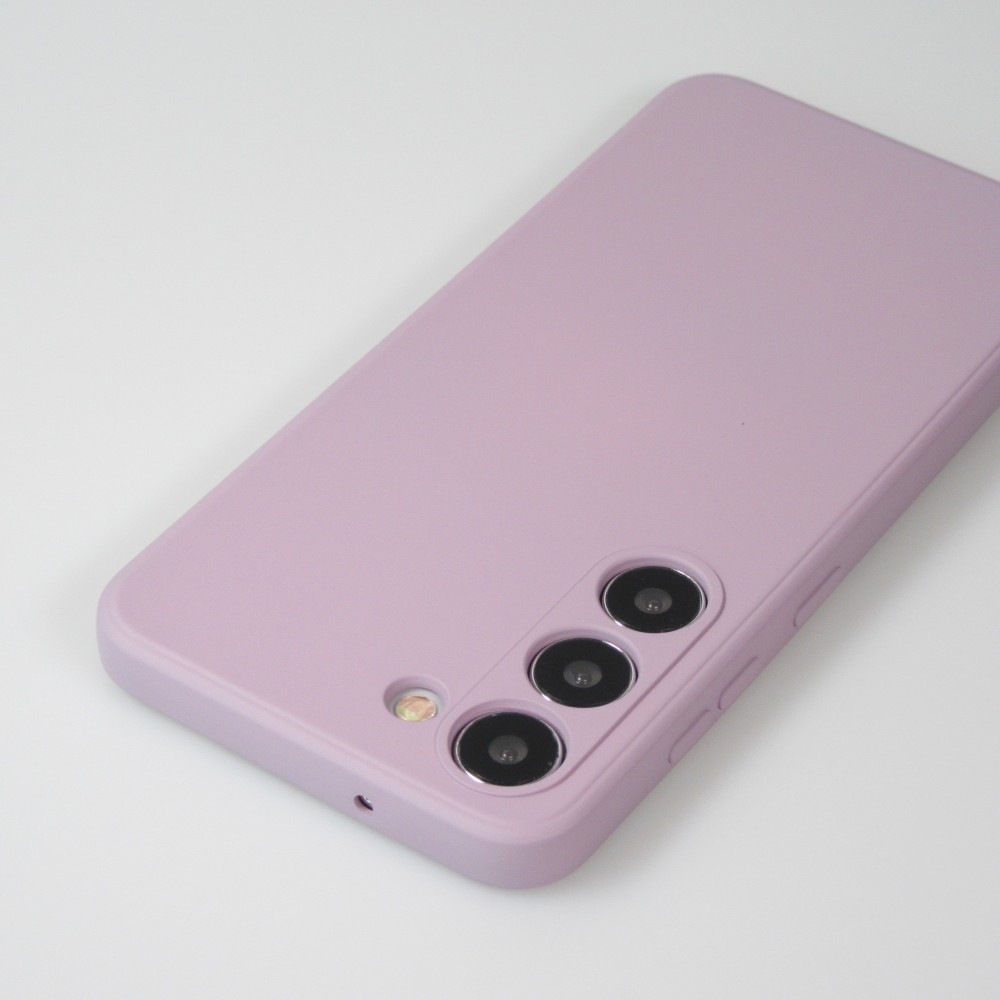 Samsung Galaxy S25+ Case Hülle - Silikon soft touch - Violett