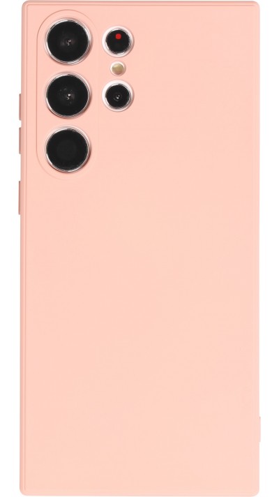 Samsung Galaxy S24 Ultra Case Hülle - Silikon soft touch - Rosa