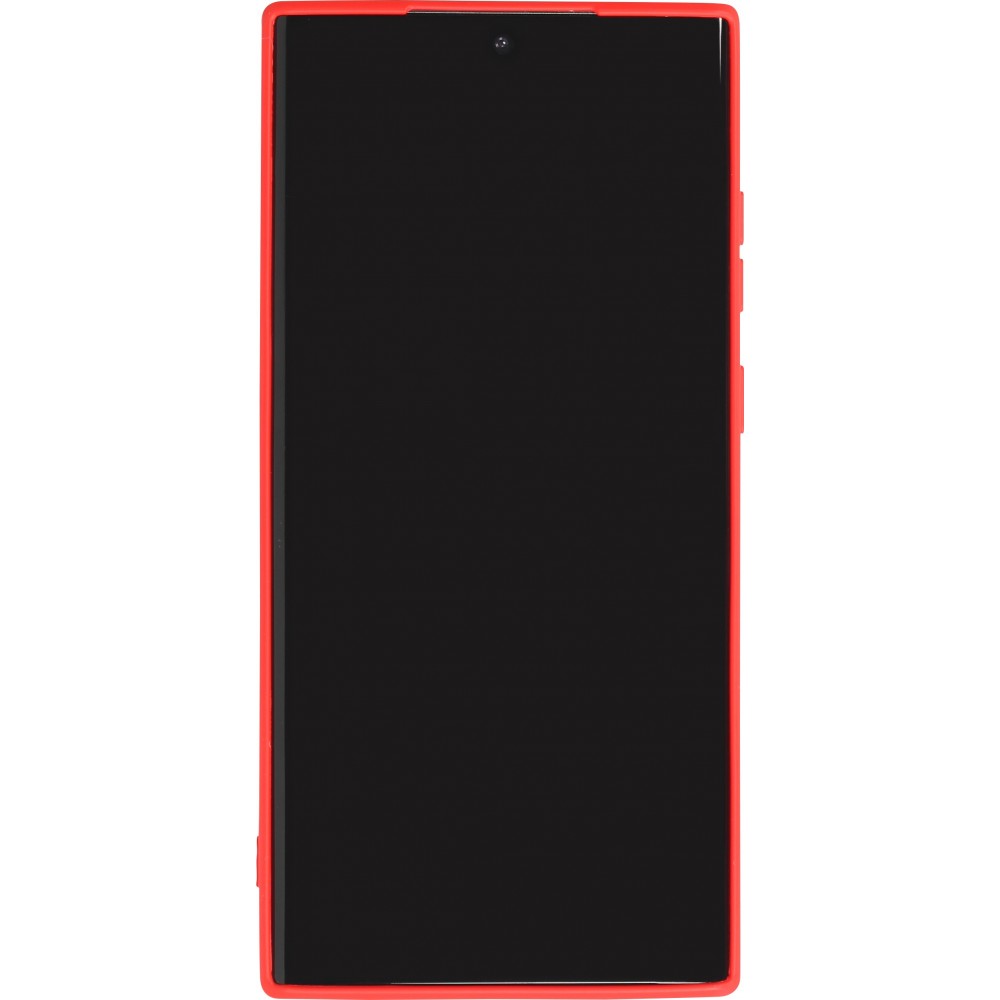 Coque Samsung Galaxy S24 Ultra - Gel soft touch - Rouge