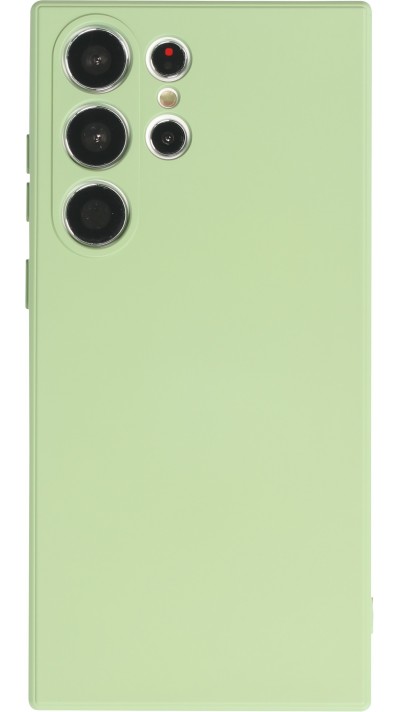 Coque Samsung Galaxy S23 Ultra - Gel soft touch - Vert