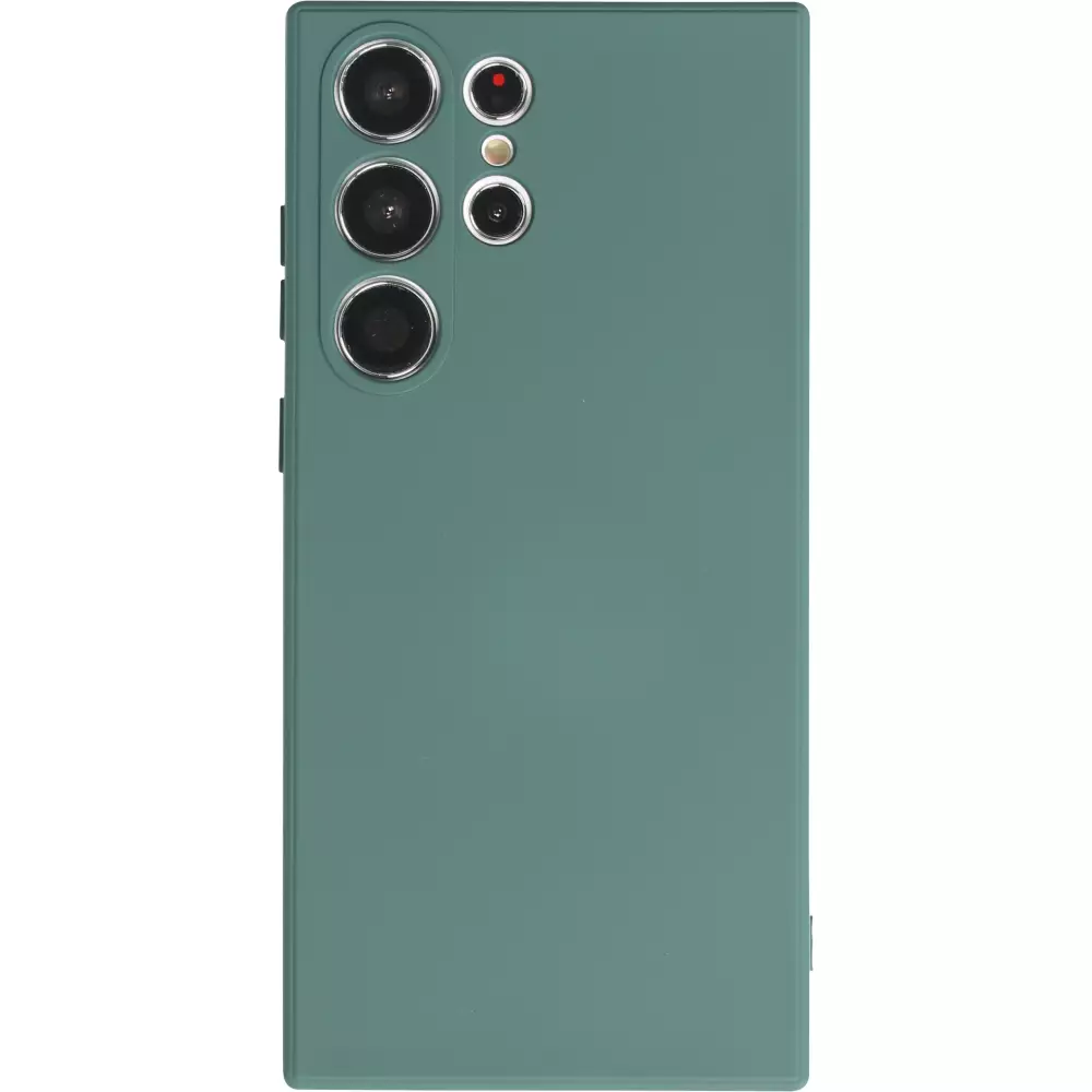Coque Samsung Galaxy S25 Ultra - Gel soft touch - Vert foncé