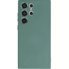 Coque Samsung Galaxy S25 Ultra - Gel soft touch - Vert foncé