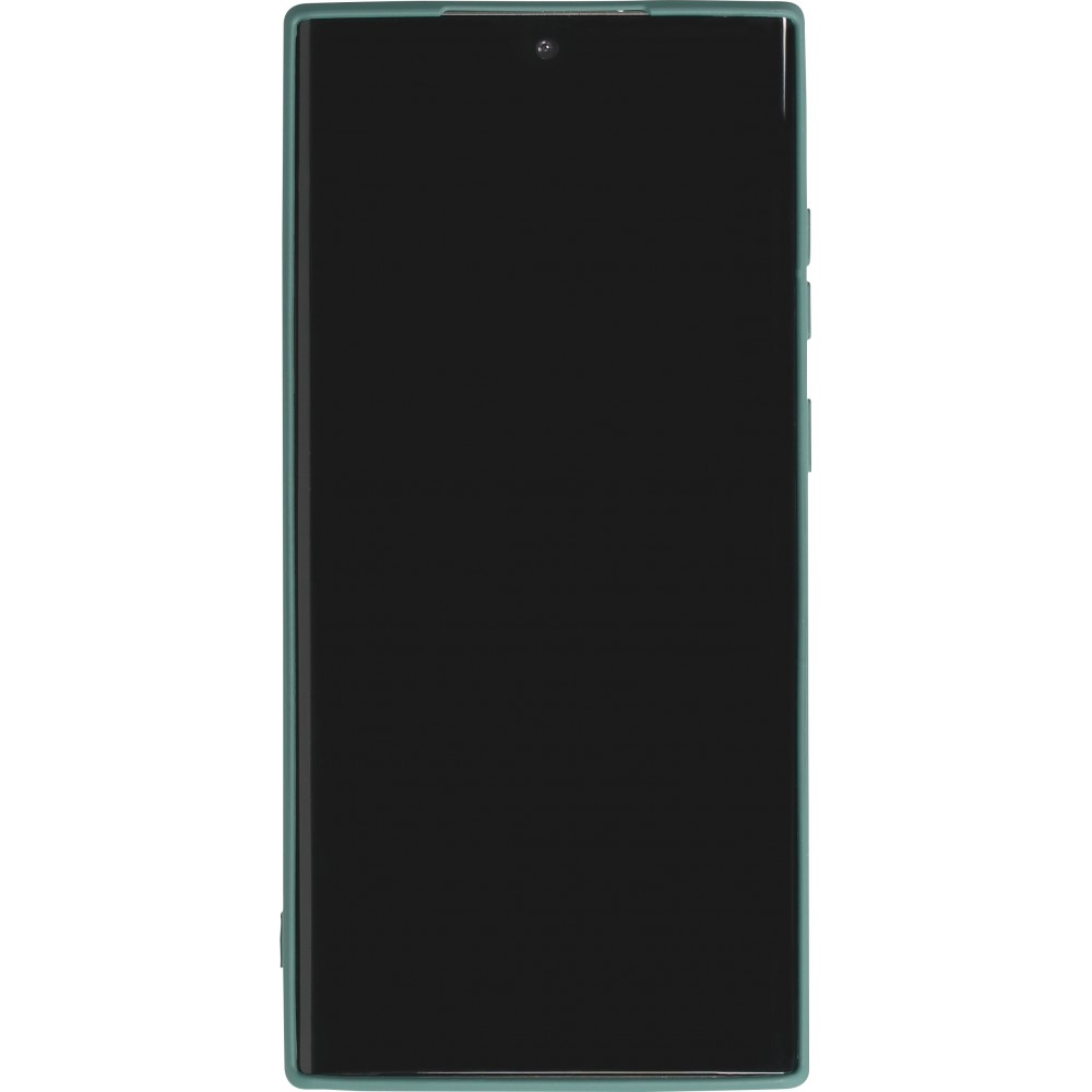 Coque Samsung Galaxy S24 Ultra - Gel soft touch - Vert foncé