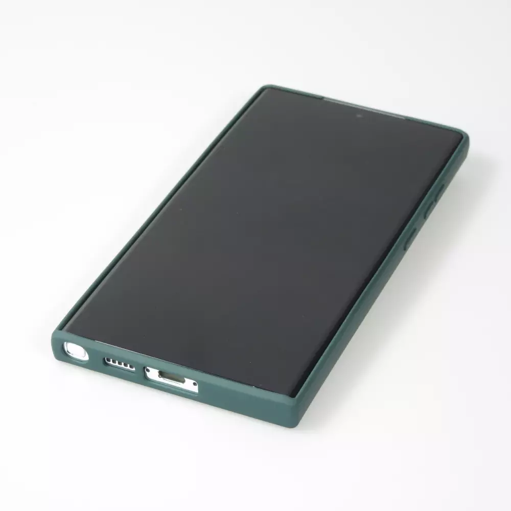 Coque Samsung Galaxy S25 Ultra - Gel soft touch - Vert foncé
