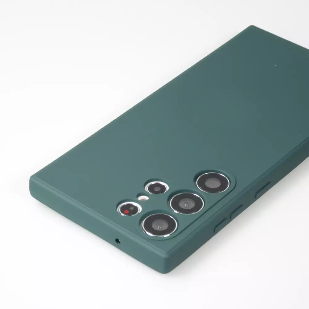 Coque Samsung Galaxy S25 Ultra - Gel soft touch - Vert foncé