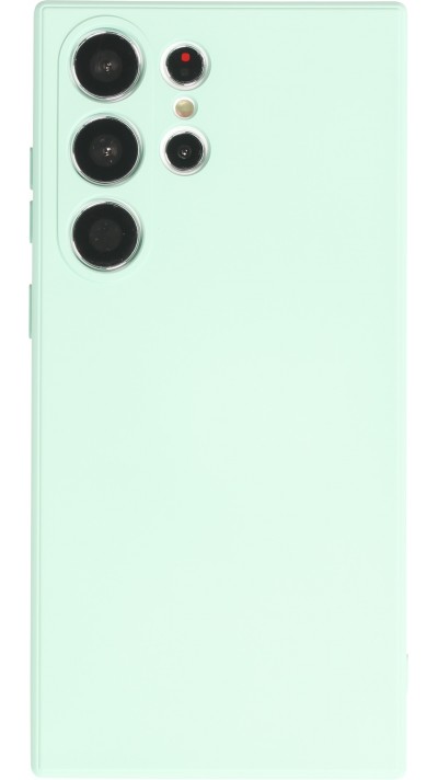 Coque Samsung Galaxy S23 Ultra - Gel soft touch - Vert menthe