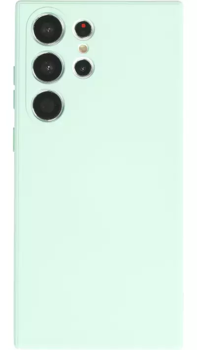 Coque Samsung Galaxy S26 Ultra - Gel soft touch - Vert menthe