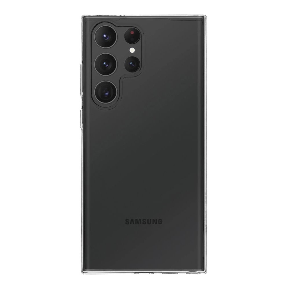 Samsung Galaxy S23 Ultra Case Hülle - Gummi Transparent Silikon Gel flexibel - Transparent