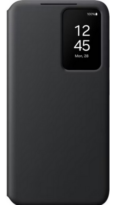 Coque Samsung Galaxy S24+ - Smart View Wallet Case - Noir
