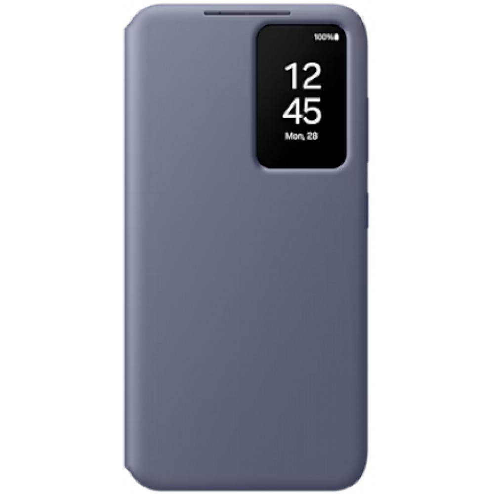 Galaxy S24+ Case Hülle - Smart View Wallet Case - Violett