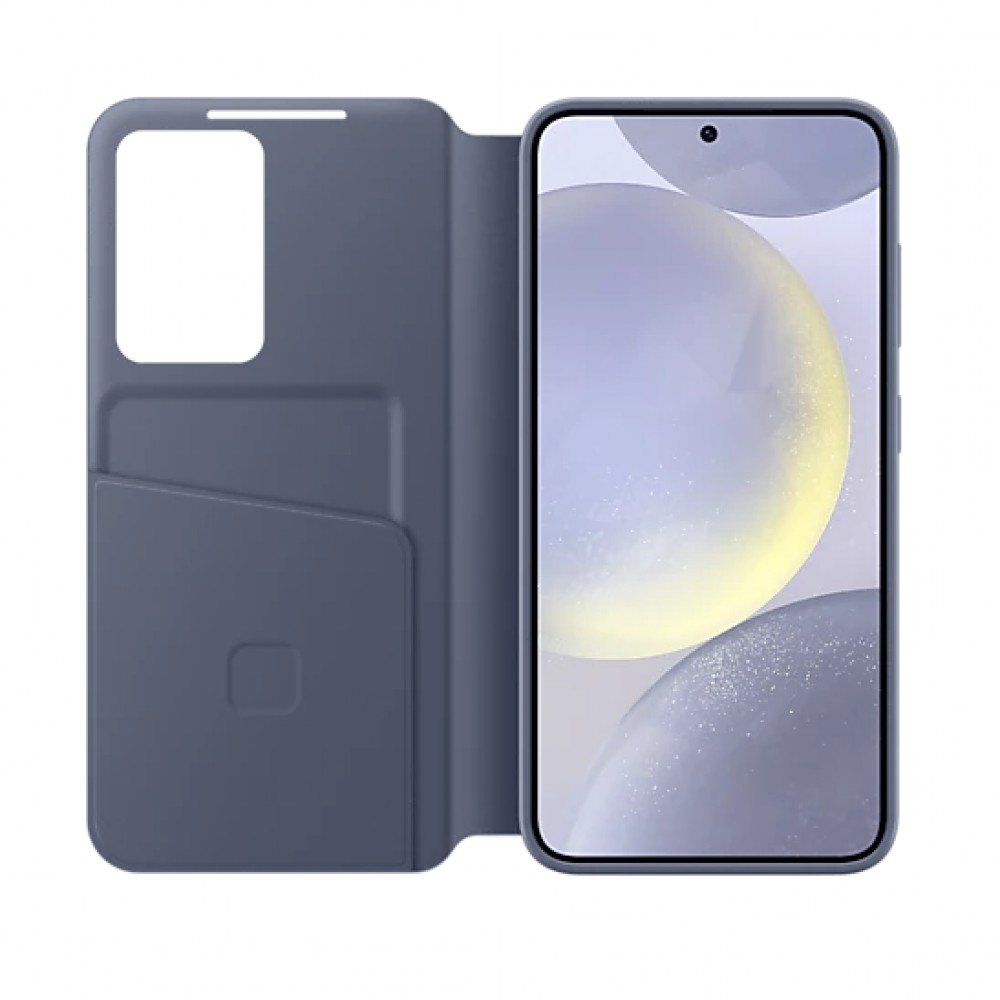 Galaxy S24+ Case Hülle - Smart View Wallet Case - Violett