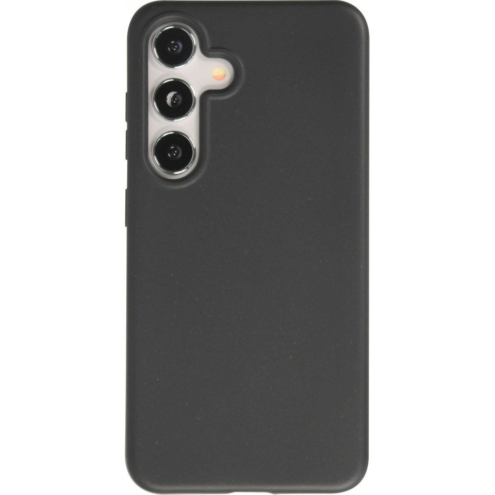 Coque Samsung Galaxy S25+ - Bio Eco-Friendly biodégradable écologique nature - Noir
