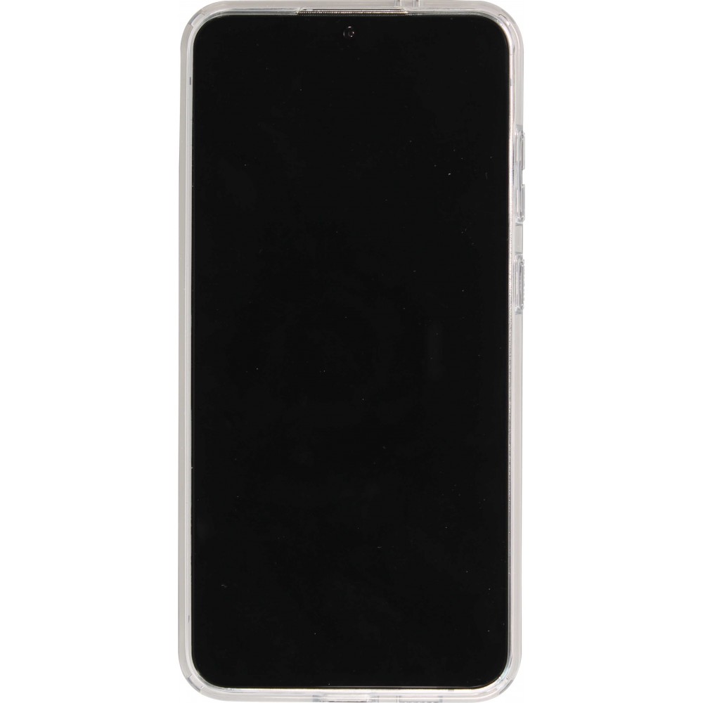 Galaxy S24 Case Hülle - Gummi Silikon Machine Armor Galaxy Edition ZeroOne - Hellblau