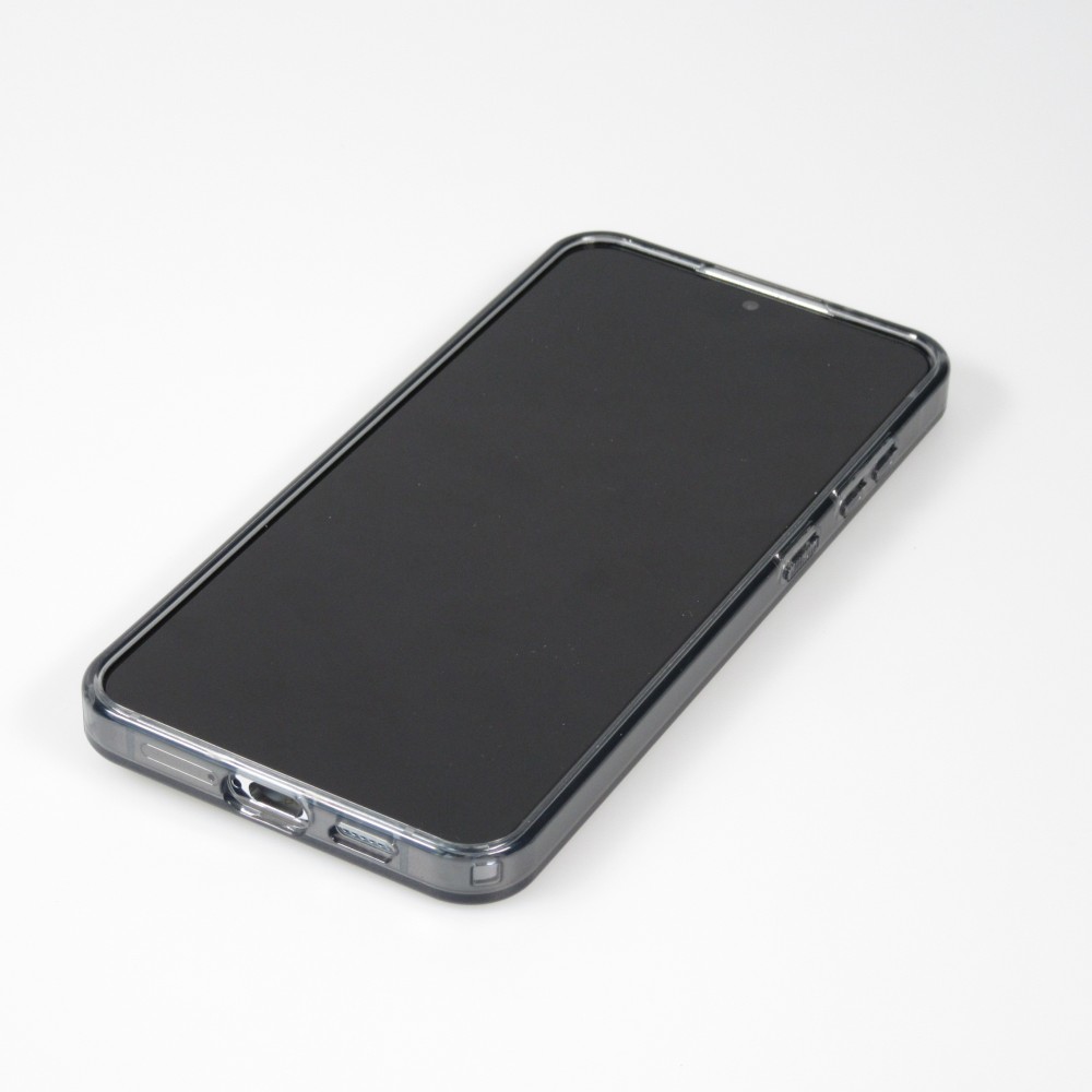 Galaxy S24 Case Hülle - Gummi Silikon Machine Armor Galaxy Edition ZeroOne - Schwarz