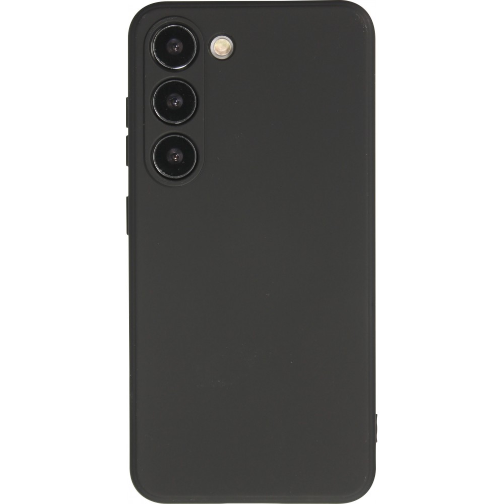 Samsung Galaxy S25 Case Hülle - Silikon soft touch - Schwarz