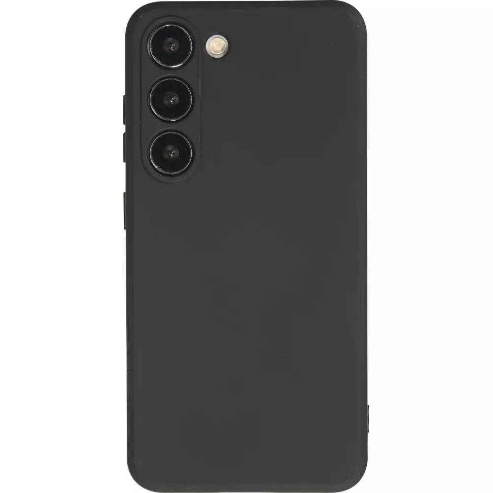 Samsung Galaxy S24 Case Hülle - Silikon soft touch - Schwarz