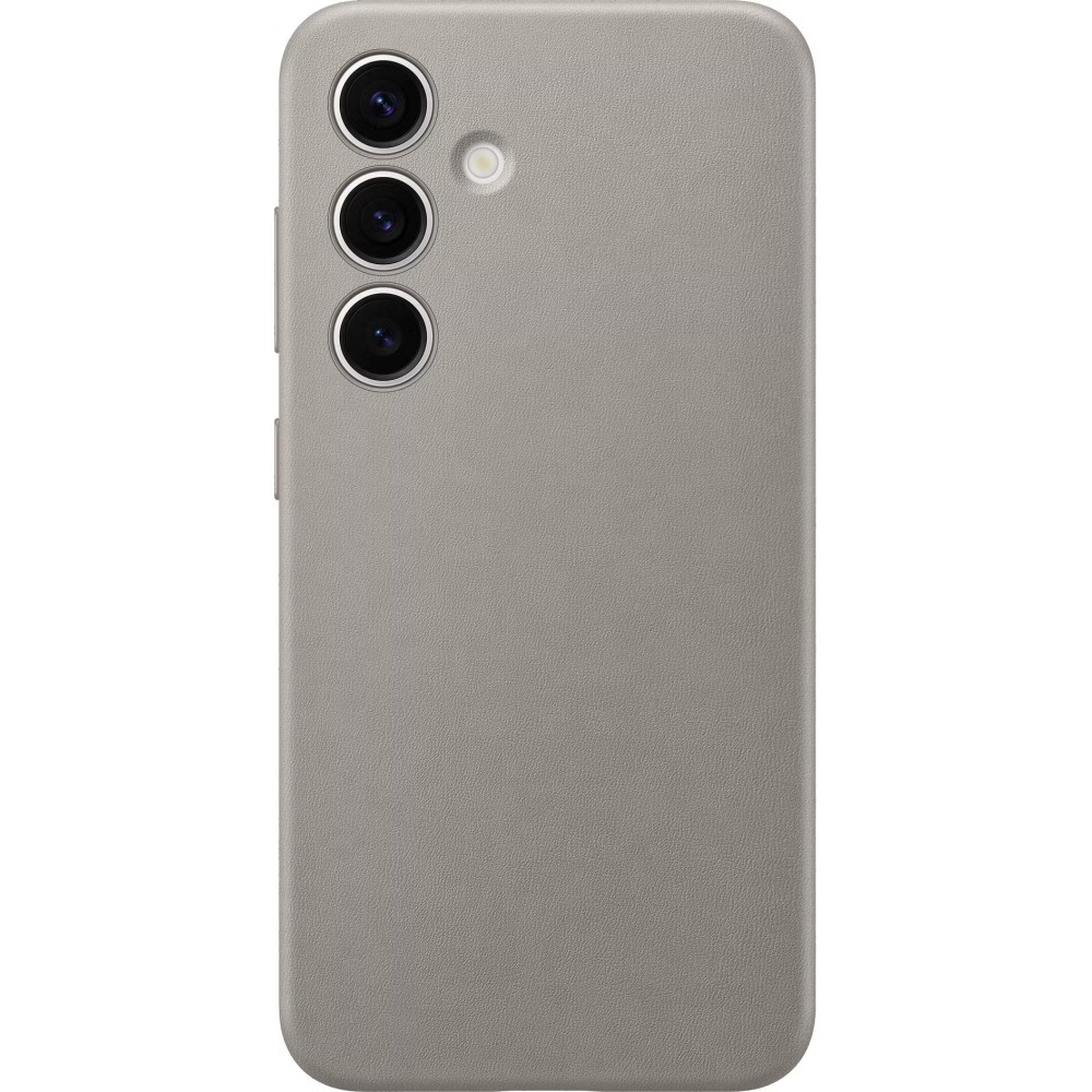 Samsung Galaxy S24+ Case Hülle - Offizielle Samsung aus veganem Leder - Taupe