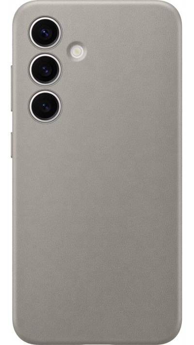 Samsung Galaxy S24+ Case Hülle - Offizielle Samsung aus veganem Leder - Taupe