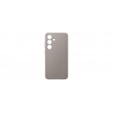 Coque Samsung Galaxy S24 - Samsung officielle en cuir vegan - Taupe