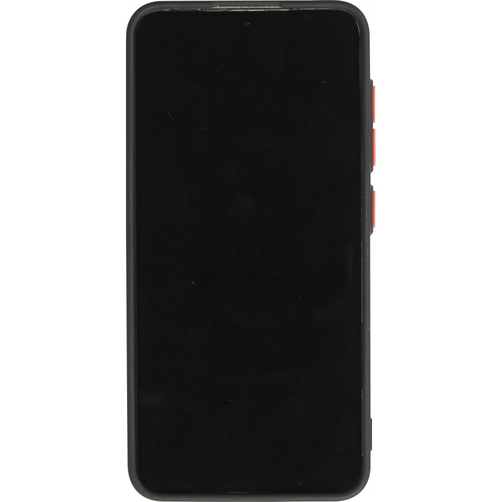 Coque Samsung Galaxy S24 - Semi Transparent blurry Design Camouglage - Violet