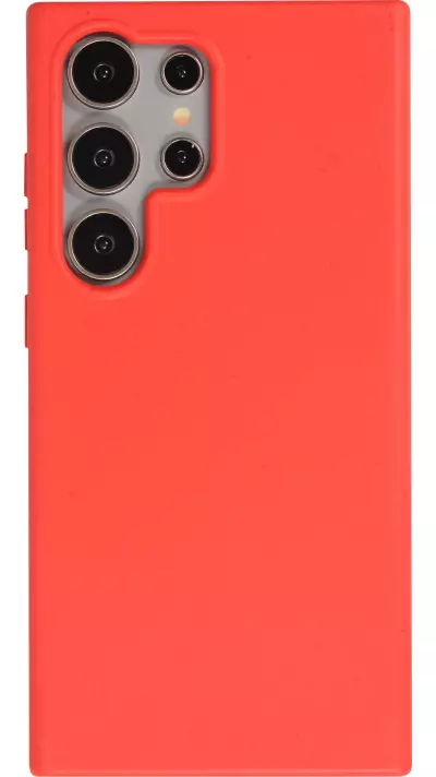 Coque Samsung Galaxy S24 Ultra - Bio Eco-Friendly biodégradable écologique nature - Rouge