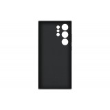 Coque Samsung Galaxy S24 Ultra - Samsung officielle en cuir vegan - Noir