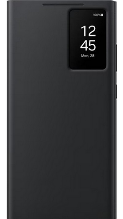 Coque Samsung Galaxy S24 Ultra - Smart View Wallet Case - Noir