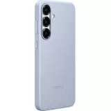 Galaxy S25+ Case H&uuml;lle - Premium Vegan Leder Backcover Kindsuit - Hellblau