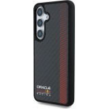 Galaxy S25+ Case Hülle - Red Bull Racing Carbon Powerbar MagSafe - Schwarz