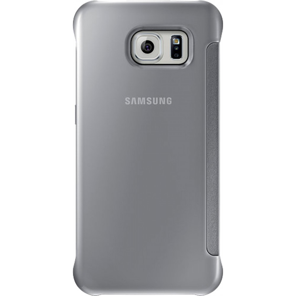 Hülle Samsung Galaxy S10 - Clear View Cover - Silber