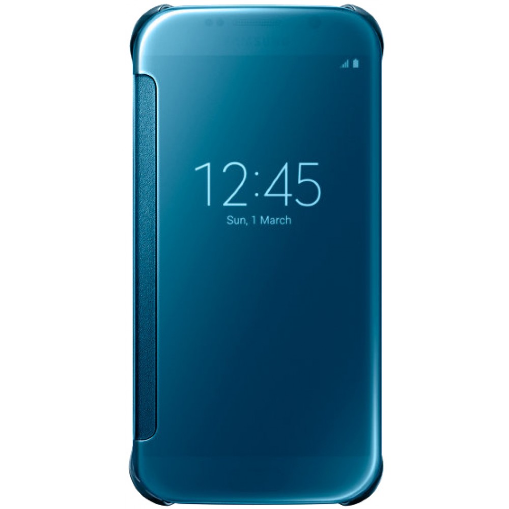 Coque Samsung Galaxy S7 - Clear View Cover - Bleu clair