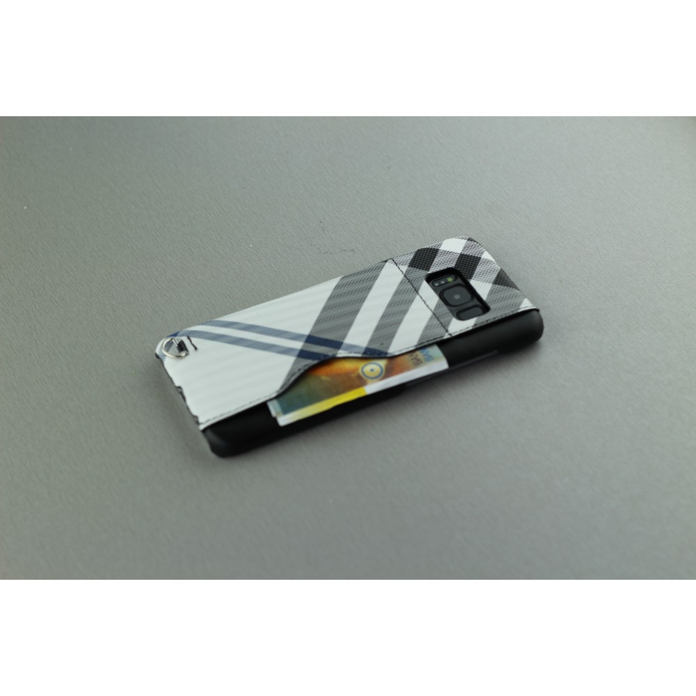 Coque Samsung Galaxy S8+ - Cards Lines - Blanc