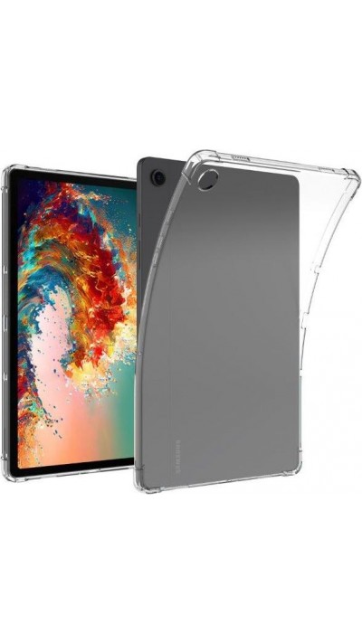Galaxy Tab A9 Case Hülle - Gummi Transparent Silikon Gel Bumper Super Clear flexibel - Transparent