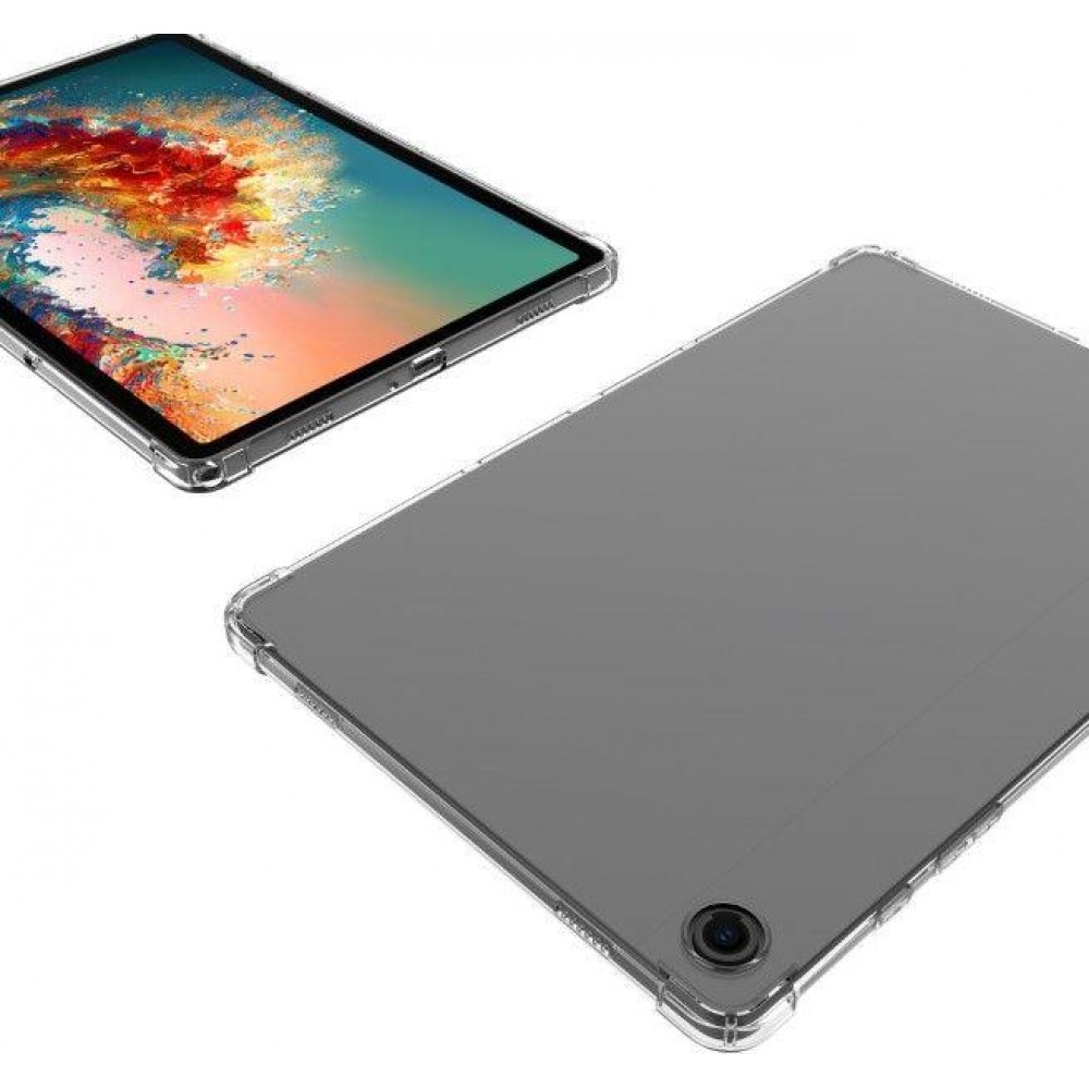 Coque Samsung Galaxy Tab A9 - Gel transparent Silicone Bumper Super Clear flexible - Transparent
