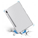 Galaxy Tab S9 Ultra / Tab S8 Ultra Case Hülle - Gummi Transparent Silikon Gel Bumper Super Clear flexibel - Transparent