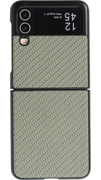 Galaxy Z Flip3 5G Case Hülle - Plastik 3D Texturen - Grün