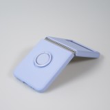 Galaxy Z Flip4 Case Hülle - Soft Touch mit Ring - Hellviolett