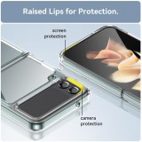 Coque Samsung Galaxy Z Flip4 - Premium Housse / Case hybride glass bumper shockproof - Noir