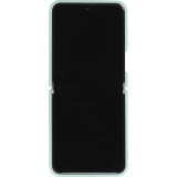 Galaxy Z Flip5 Case Hülle - Soft Touch mit Ring - Türkis
