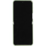 Coque Samsung Galaxy Z Flip5 - Soft Touch avec anneau - Vert
