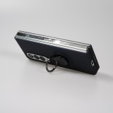 Samsung Galaxy Z Fold3 5G Case Hülle - Plastik mit Haltering - Dunkelblau