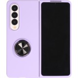 Samsung Galaxy Z Fold3 5G Case Hülle - Plastik mit Haltering - Hellviolett