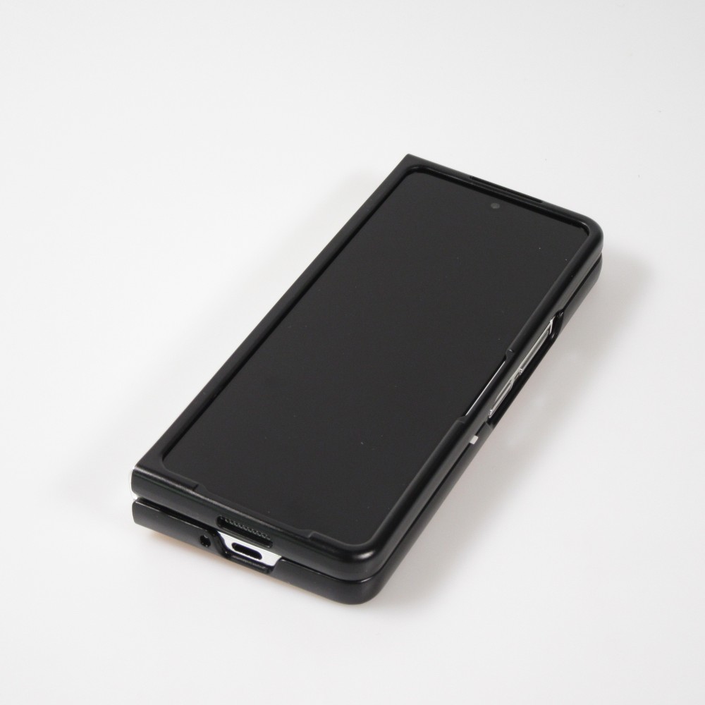 Coque Samsung Galaxy Z Fold5 - Élégant et minimaliste - Brun