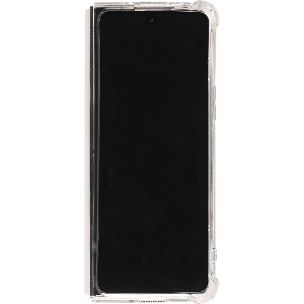 Coque Samsung Galaxy Z Fold5 - Gel transparent Bumper compatible MagSafe - Transparent