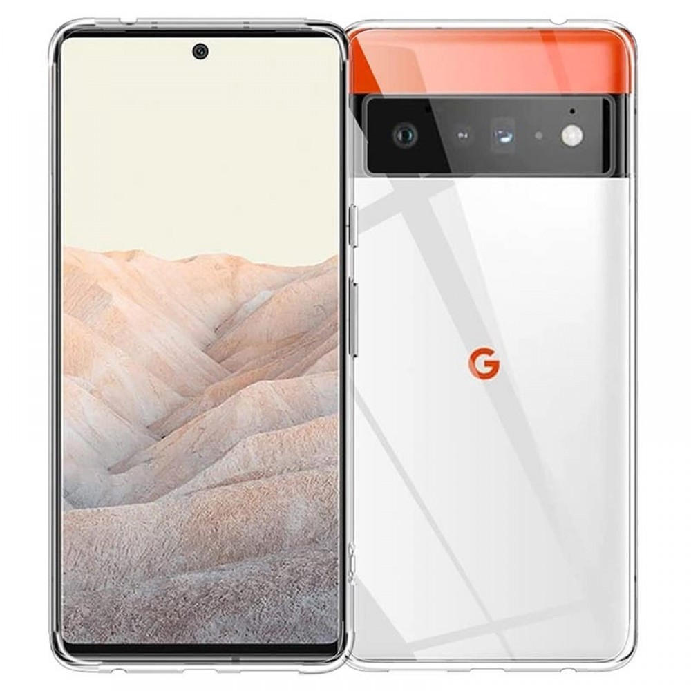 Coque Google Pixel 6a - Gel transparent Silicone Super Clear flexible