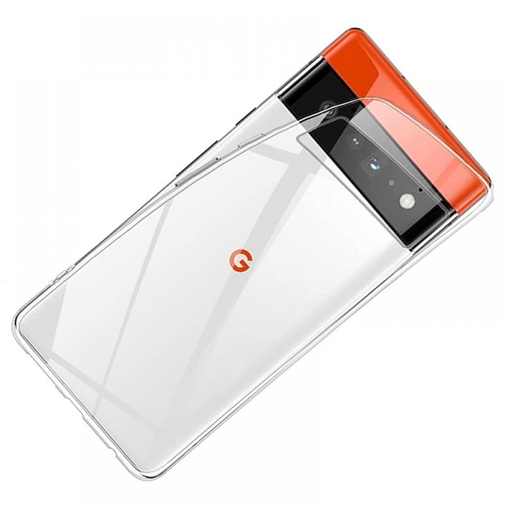 Coque Google Pixel 6a - Gel transparent Silicone Super Clear flexible