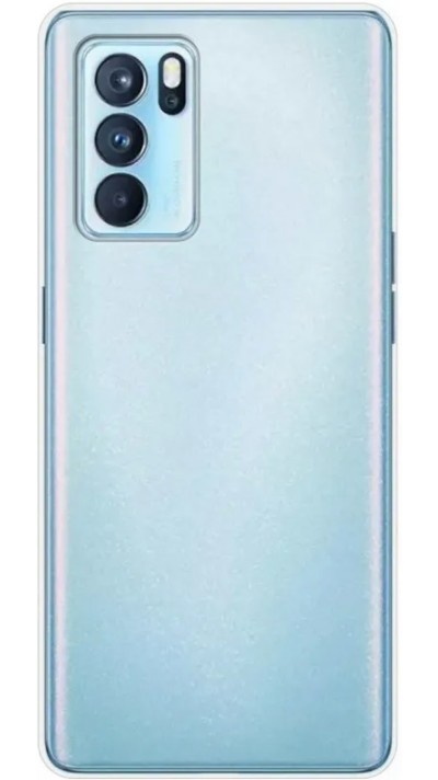 Coque Oppo Reno6 5G - Gel transparent Silicone Super Clear flexible