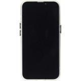 iPhone 14 Plus Case Hülle - mit Kamera-Slider und Ring - Schwarz