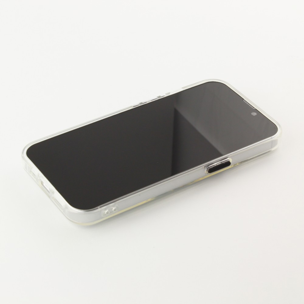 Coque iPhone 14 - Caméra clapet avec anneau - Noir