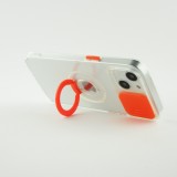 Coque iPhone 14 Plus - Caméra clapet avec anneau - Orange
